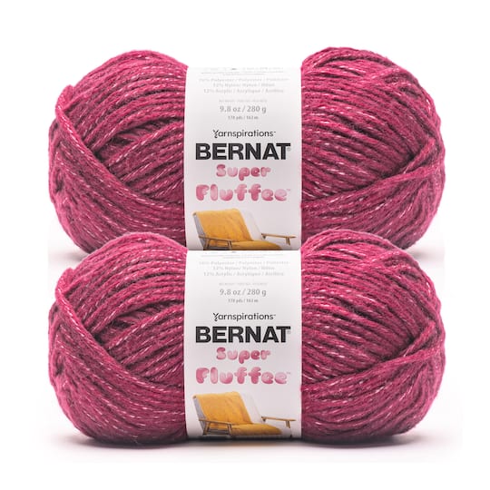 2 Pack Bernat® Super Fluffee™ Yarn